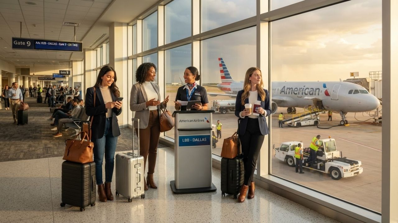 American Airlines Flight AAL1828 Diverted to Lubbock