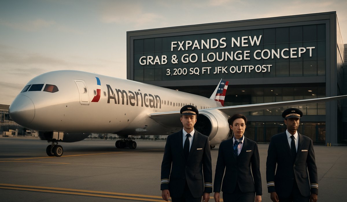 American Airlines Launches Expanded 'Grab & Go' Lounge at JFK, Signaling Shift in Premium Traveler Experience