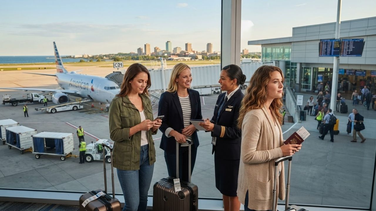 American Airlines Flight AA1734 Redirects to Milwaukee Mitchell Airport