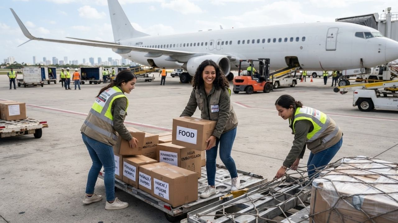 American Airlines Operates Emergency Miami-Caracas Relief Flight Following Venezuela Earthquake