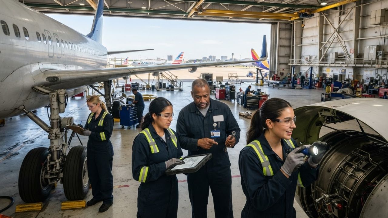 American Airlines Partners With Tarrant County College to Launch Aviation Maintenance Pathway