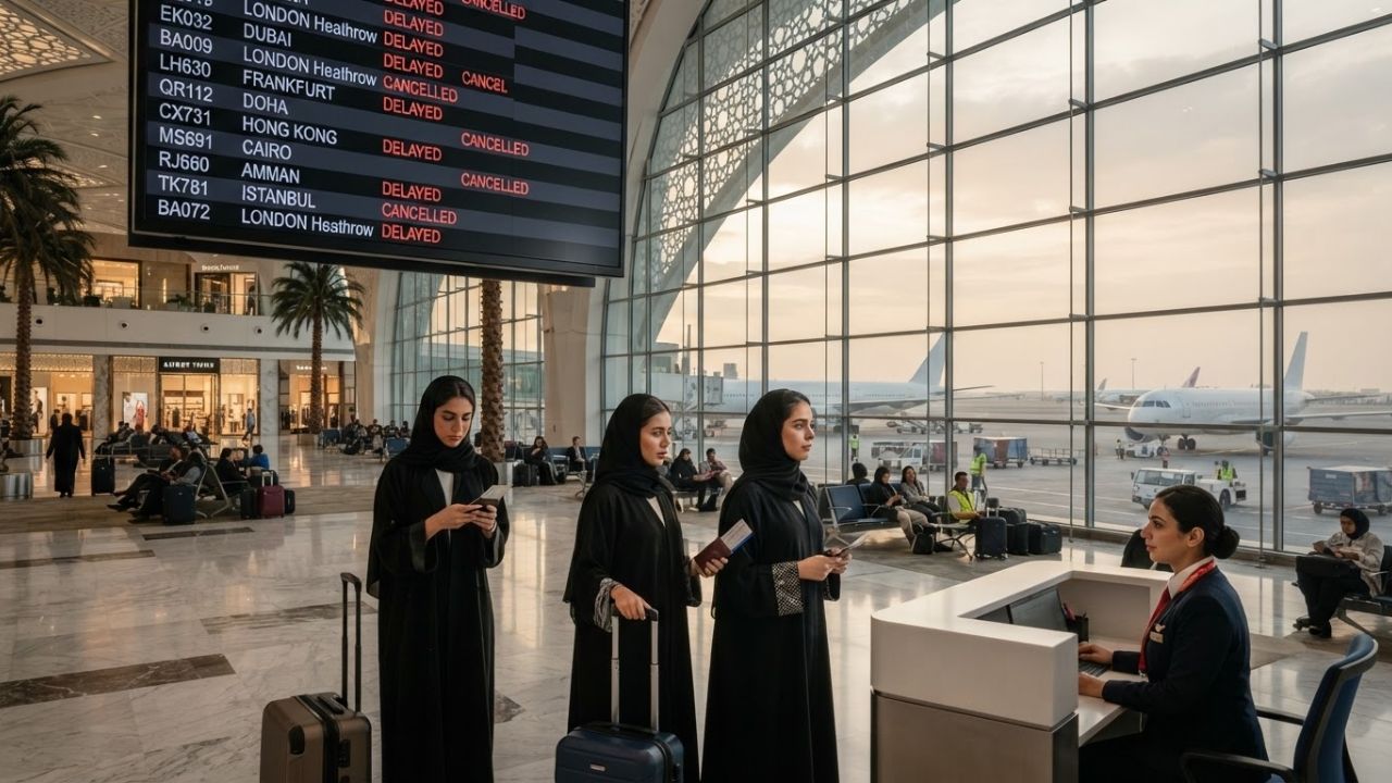 Ten Cancellations and Forty-Four Flight Delays Disrupt Global Connections at Bahrain International Airport Affecting Gulf Air and Regional Carriers