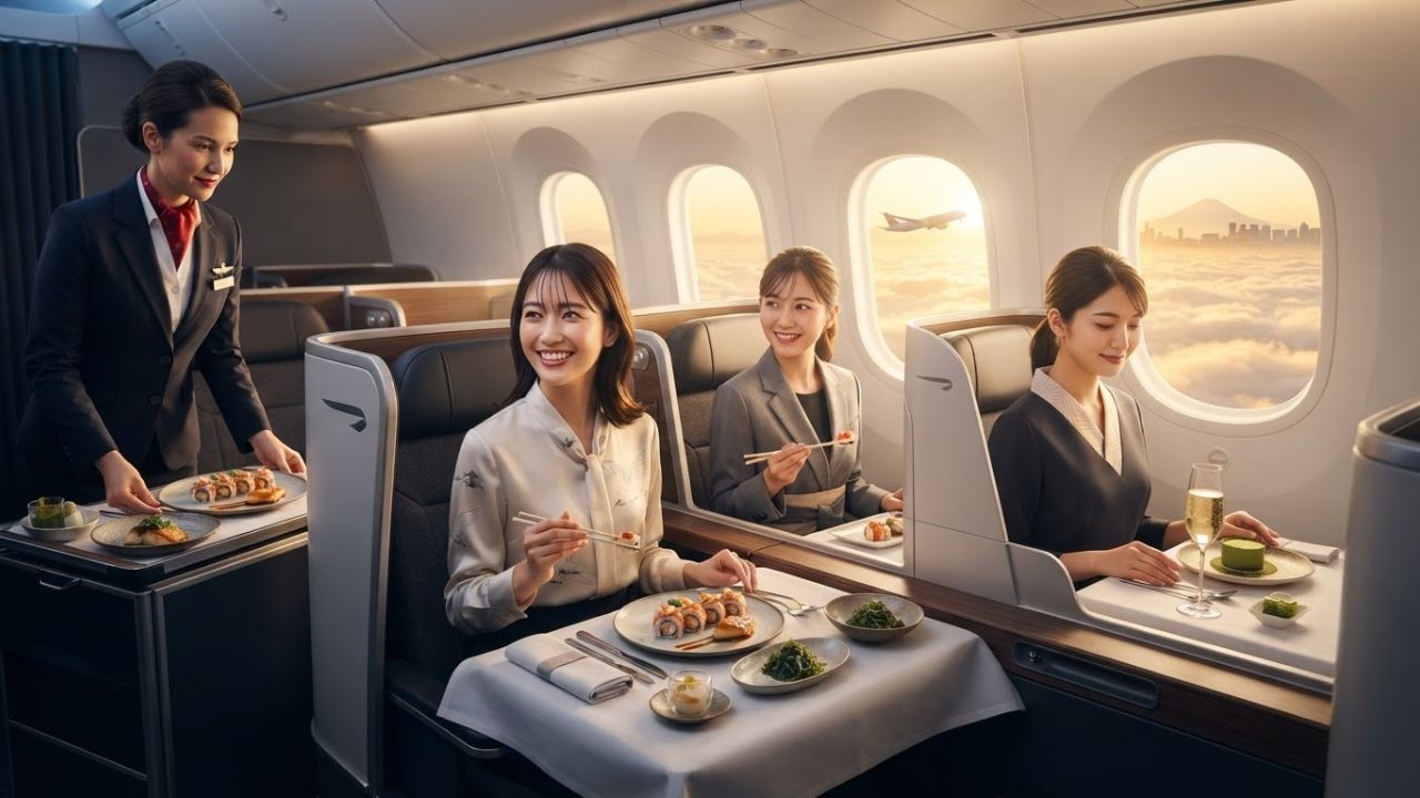 British Airways Tokyo Haneda Wolves Dining Collaboration