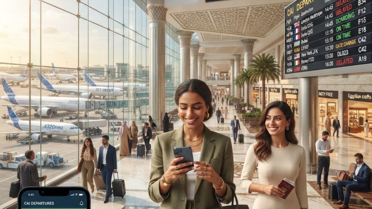 Cairo International Airport Experiences Over One Hundred Flight Delays Disrupting EgyptAir Emirates and Regional Services Across Europe and Middle East