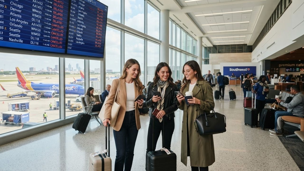 Dallas Love Field Flight Cancellations and Delays Ground Southwest Airlines Operations Across National Interconnected Networks