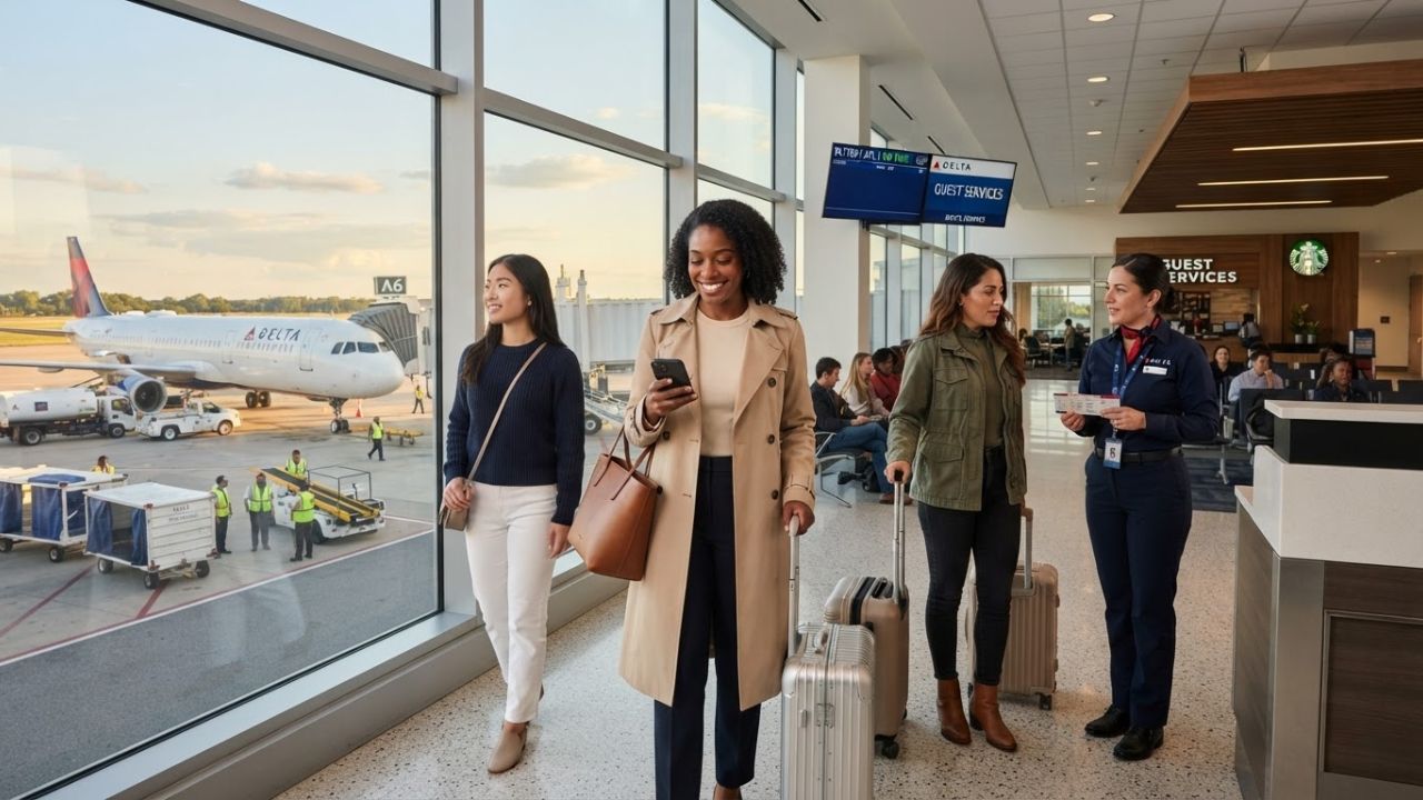 Delta Flight DL988 Diverts to Greenville-Spartanburg Due to Atlanta Airspace Congestion