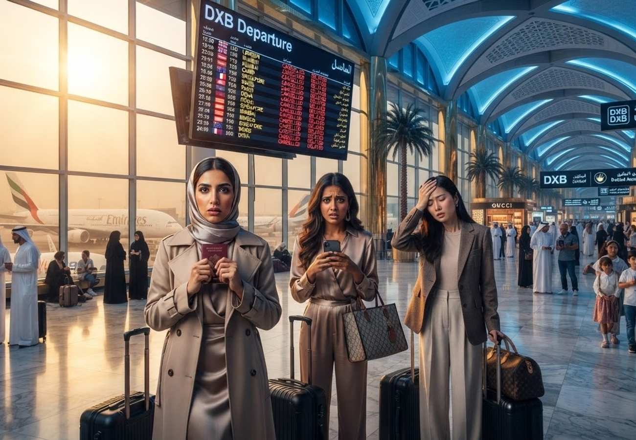 Dubai International Airport Flight Cancellations Impact Flydubai Saudia and Airblue Routes 2026