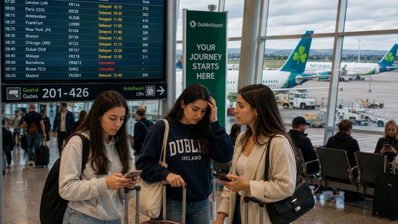 Dublin Airport Flight Disruptions: 192 Flights Delayed and 6 Canceled Across Ryanair, Aer Lingus, and Transatlantic Networks