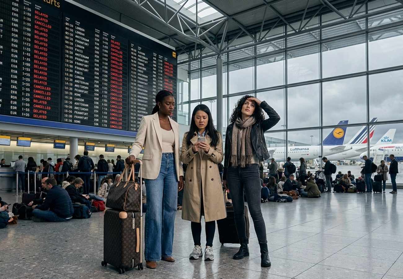 European Aviation Crisis 2026: 1,900+ Flights Delayed and Cancelled Across Major Hubs