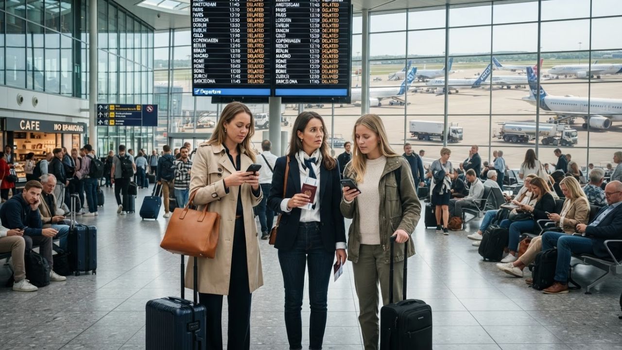 European Flight Disruption Incurs 2,172 Delays and 98 Cancellations