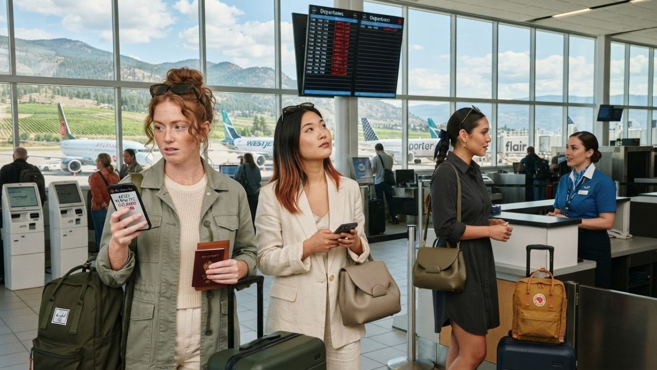 Kelowna Airport Flight Delays: Air Canada Cancels Four Regional Flights