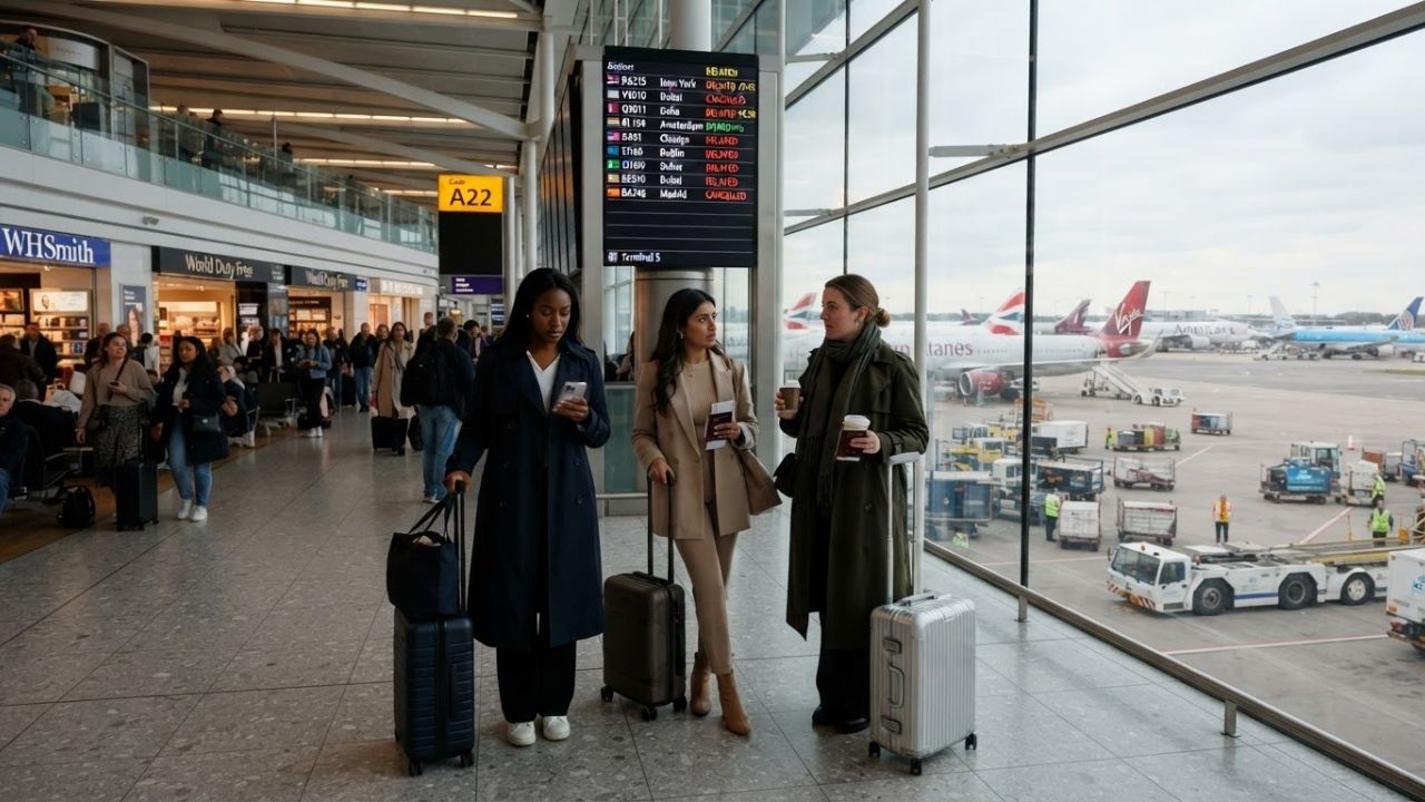 London Airports Flight Delays Cancellations July 2026