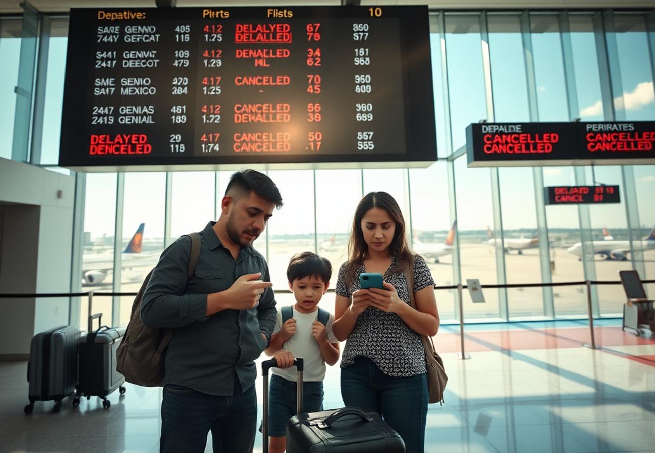Mexico Aviation Crisis: Monterrey and Guadalajara Airports Report 56 Flight Delays and 6 Cancellations in July 2026