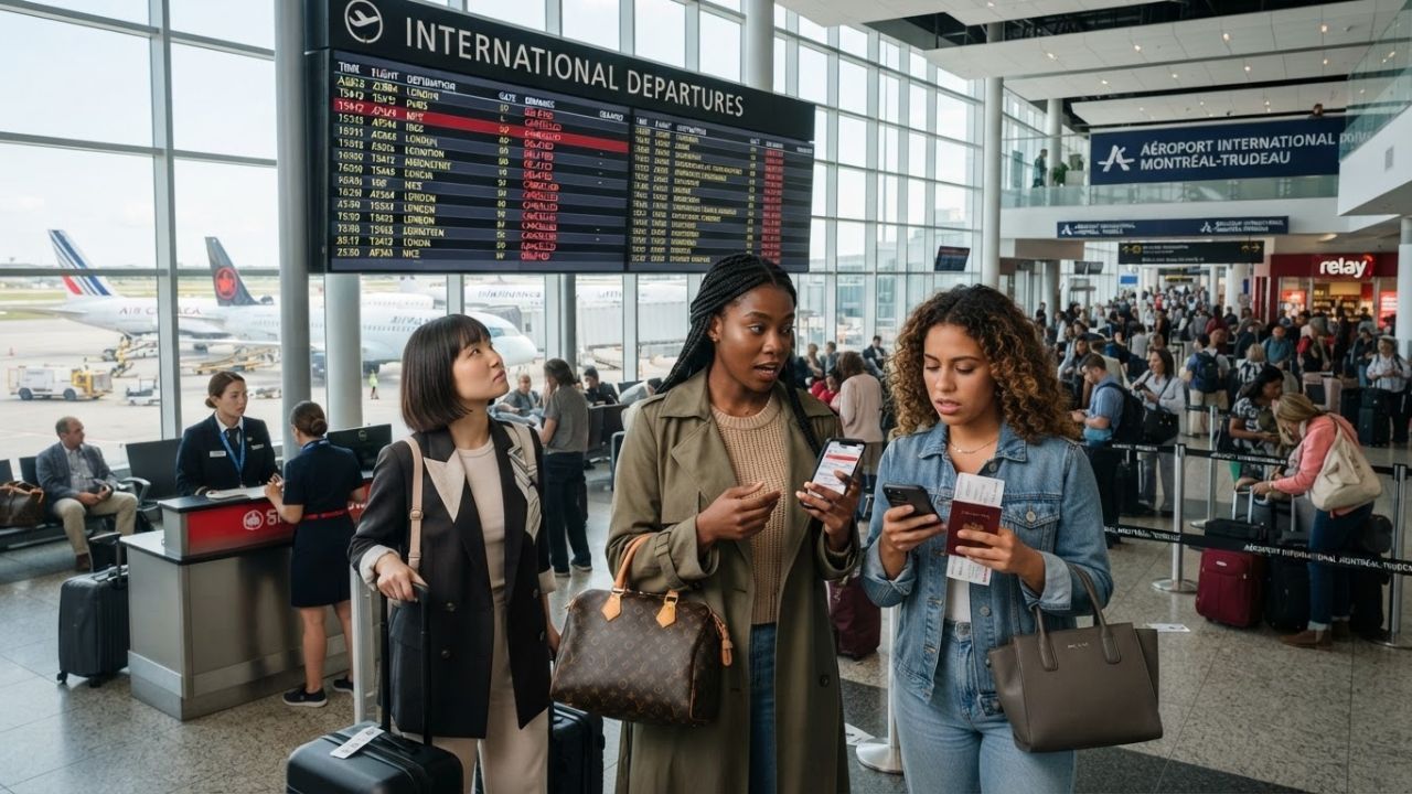 Montreal-Trudeau International Airport Registers Eleven Flight Cancellations and Eighty-Seven Delays Disrupting Major Transatlantic and Domestic Routes