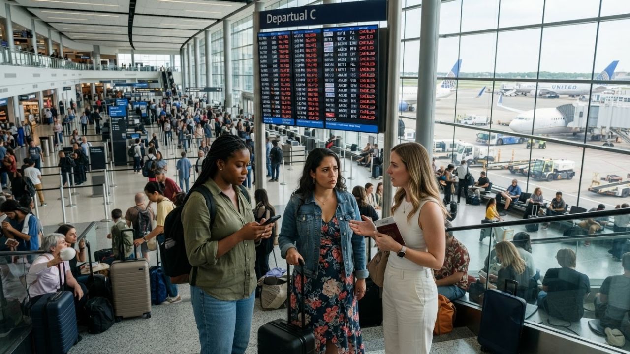 Newark Liberty International Airport Records 185 Flight Delays and 21 Cancellations Restricting Northeast Travel Corridors
