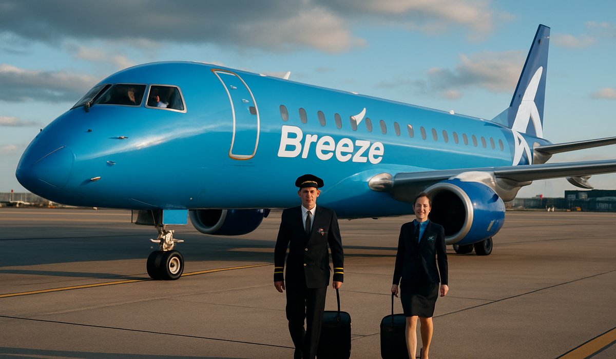 Breeze Airways Extends Embraer E190 Operations Through Early Fall 2026, Delaying A220 Fleet Transition