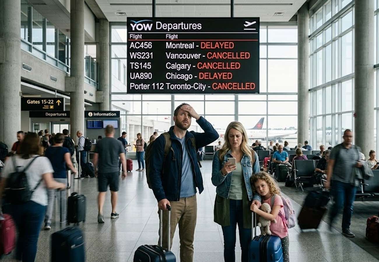 Ottawa Airport Operational Disruption: 32 Flight Delays, 9 Cancellations Ripple Across Canadian Network in July 2026