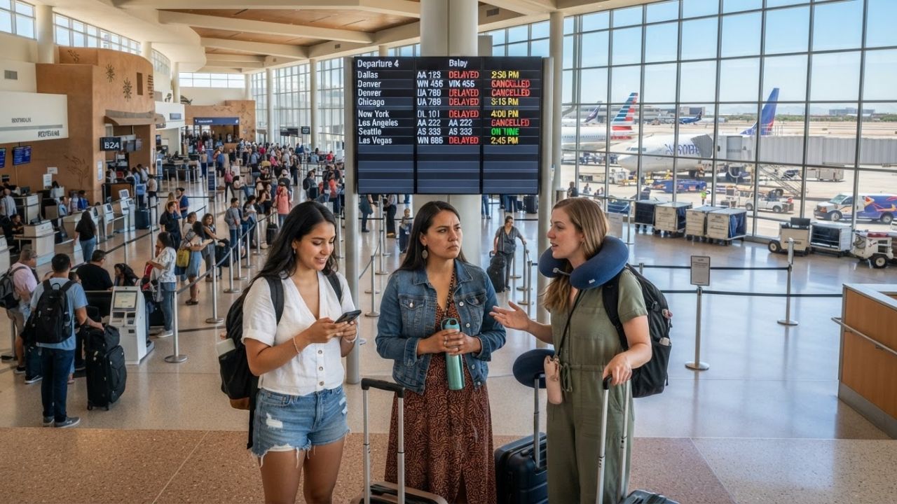 Phoenix Sky Harbor International Airport Reports 59 Flight Delays and 5 Cancellations Affecting Southwest and American Airlines Operations