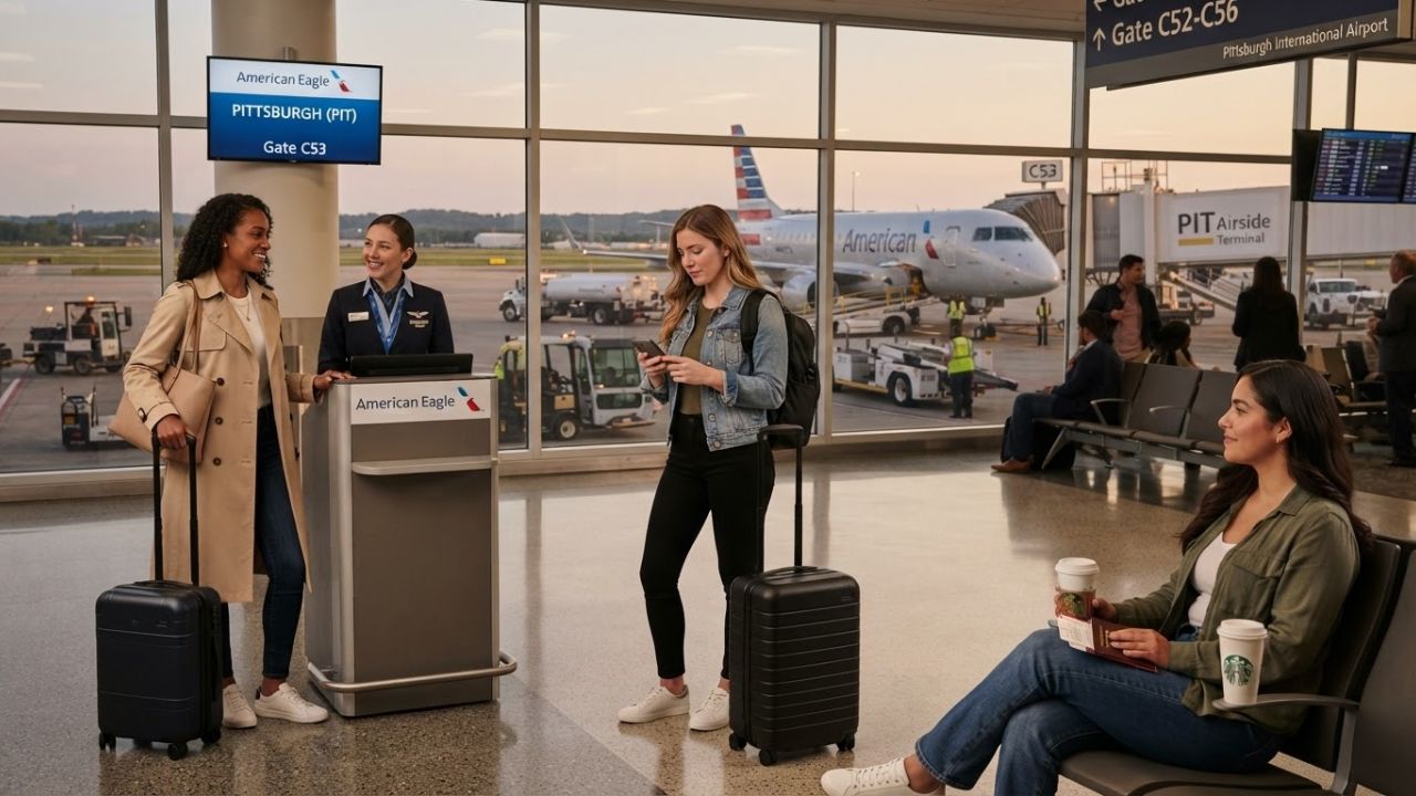 Republic Airways Flight RPA4619 Diverts to Pittsburgh