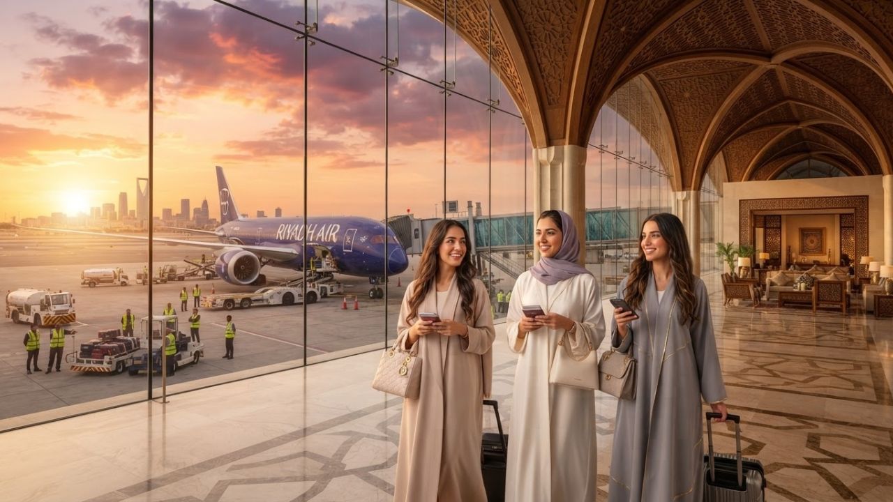 Riyadh Air Inaugural Flight London Heathrow Dreamliner