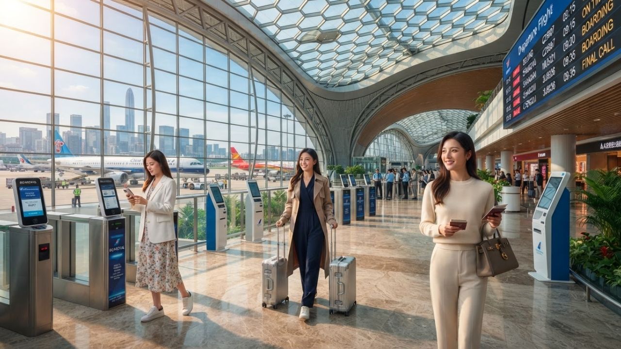 Shenzhen Airport Shortened Domestic Checkin Times