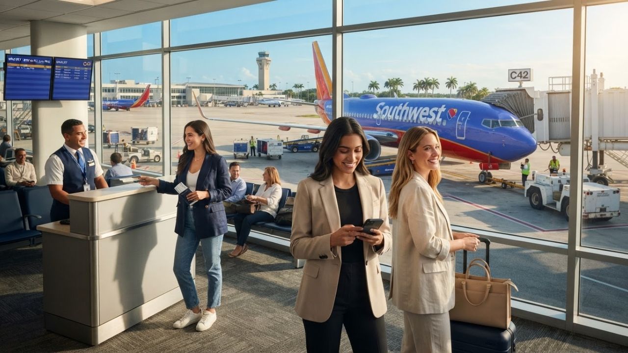 Southwest Flight WN1997 Diverts to Fort Lauderdale