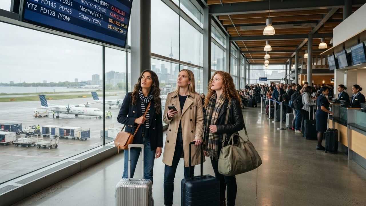Toronto City Centre Airport flight disruptions