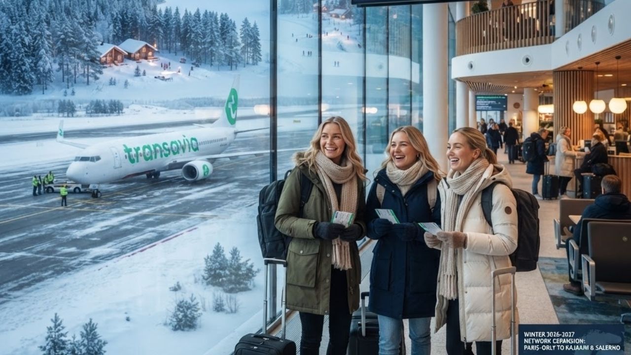 Transavia France Launches Kajaani Route and Salerno Flights Amid Naples Airport Closure
