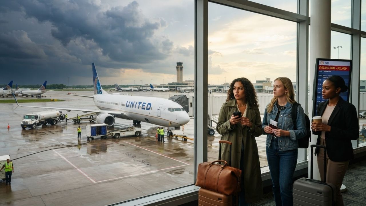 United Airlines Flight UA2101 Diverts to Indianapolis Following Seattle Tarmac Delay