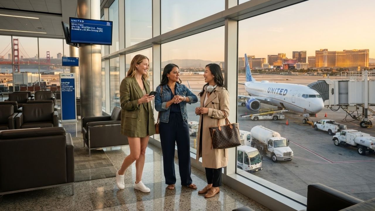 United Airlines Flight UAL1702 Diverts to Las Vegas