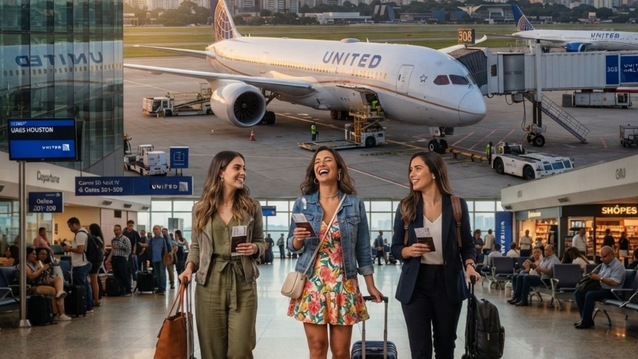 United Airlines São Paulo Houston Route Reaches 95% Occupancy