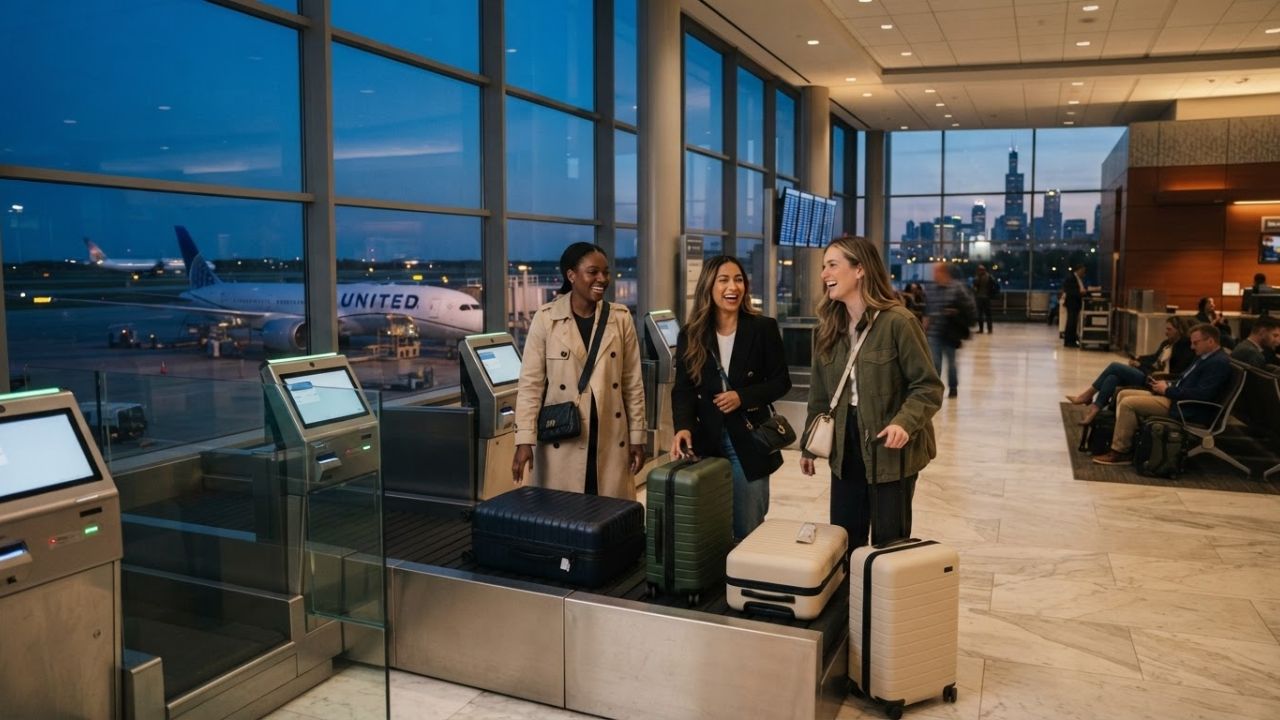 United Airlines Introduces Twilight Checked Baggage Service at Chicago O'Hare International Airport to Mitigate Early-Morning Terminal Congestion