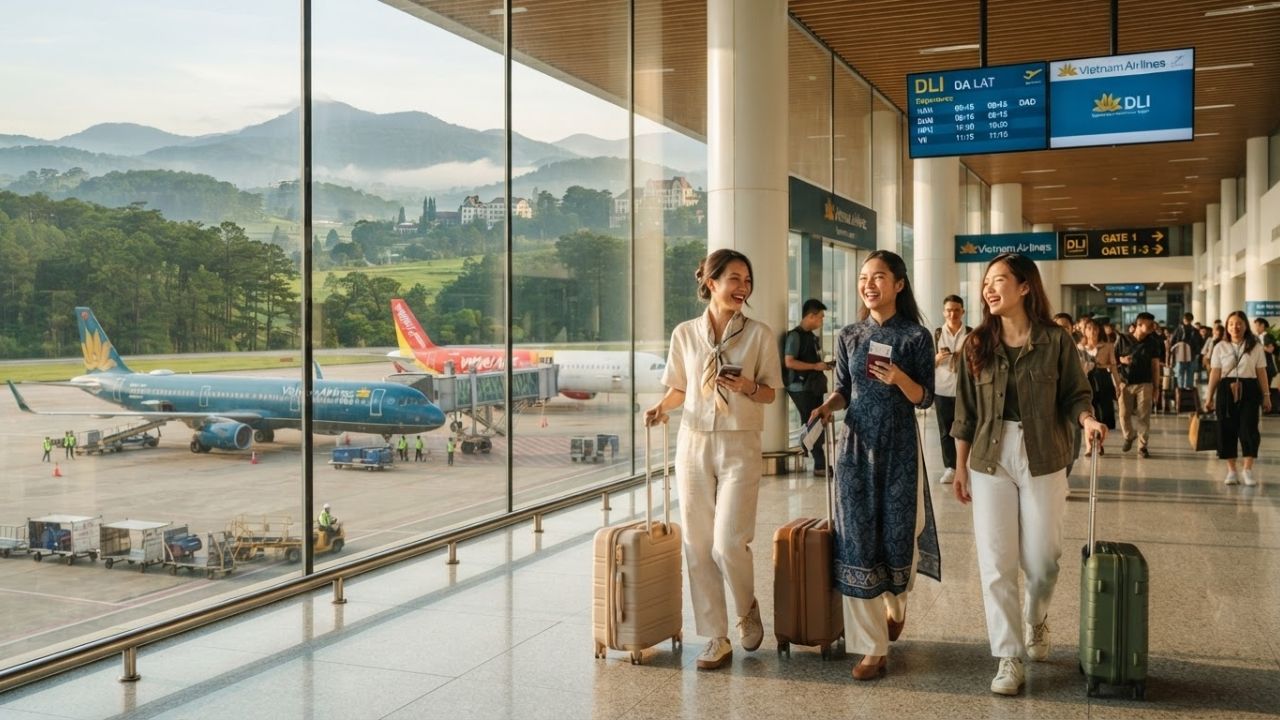 Lien Khuong International Airport Reopens With 91 Weekly Return Flights Reconnecting Da Lat and Boosting Vietnam Central Highlands Tourism