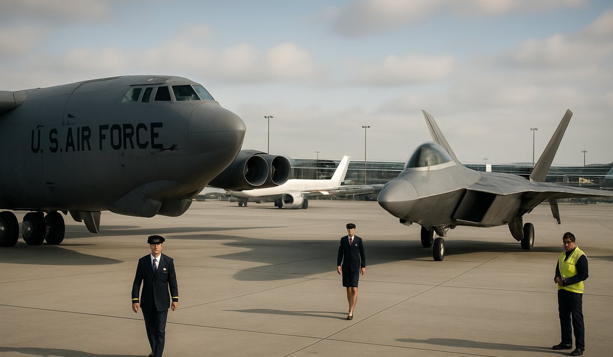 US Air Force's Aging B-52 Bomber Paradoxically Easier to Upgrade Than Cutting-Edge F-22 Fighter Jet
