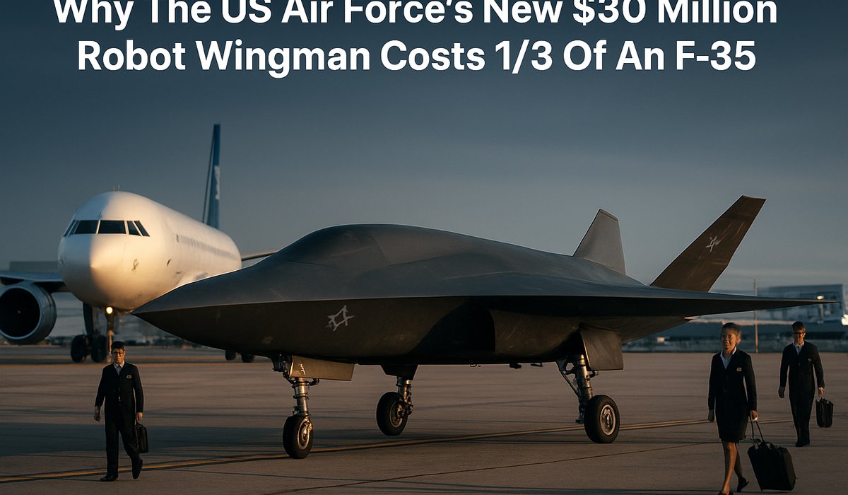 US Air Force's $30 Million Autonomous Wingman Drone Signals Major Shift in Military Aviation Strategy