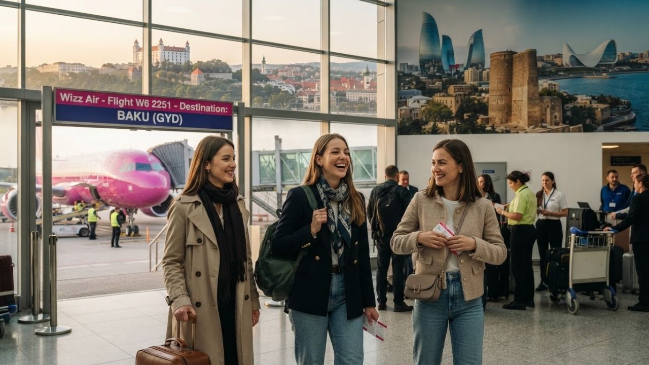 Wizz Air Establishes New Scheduled Flights From Bratislava to Baku to Expand Central Europe and Caucasus Aviation Corridors