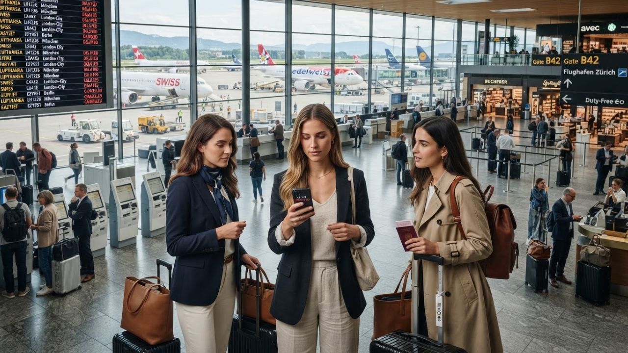 Zurich Kloten Airport Experiences 216 Flight Delays and 4 Cancellations Impacting Swiss and International Air Carriers on Global Summer Routes