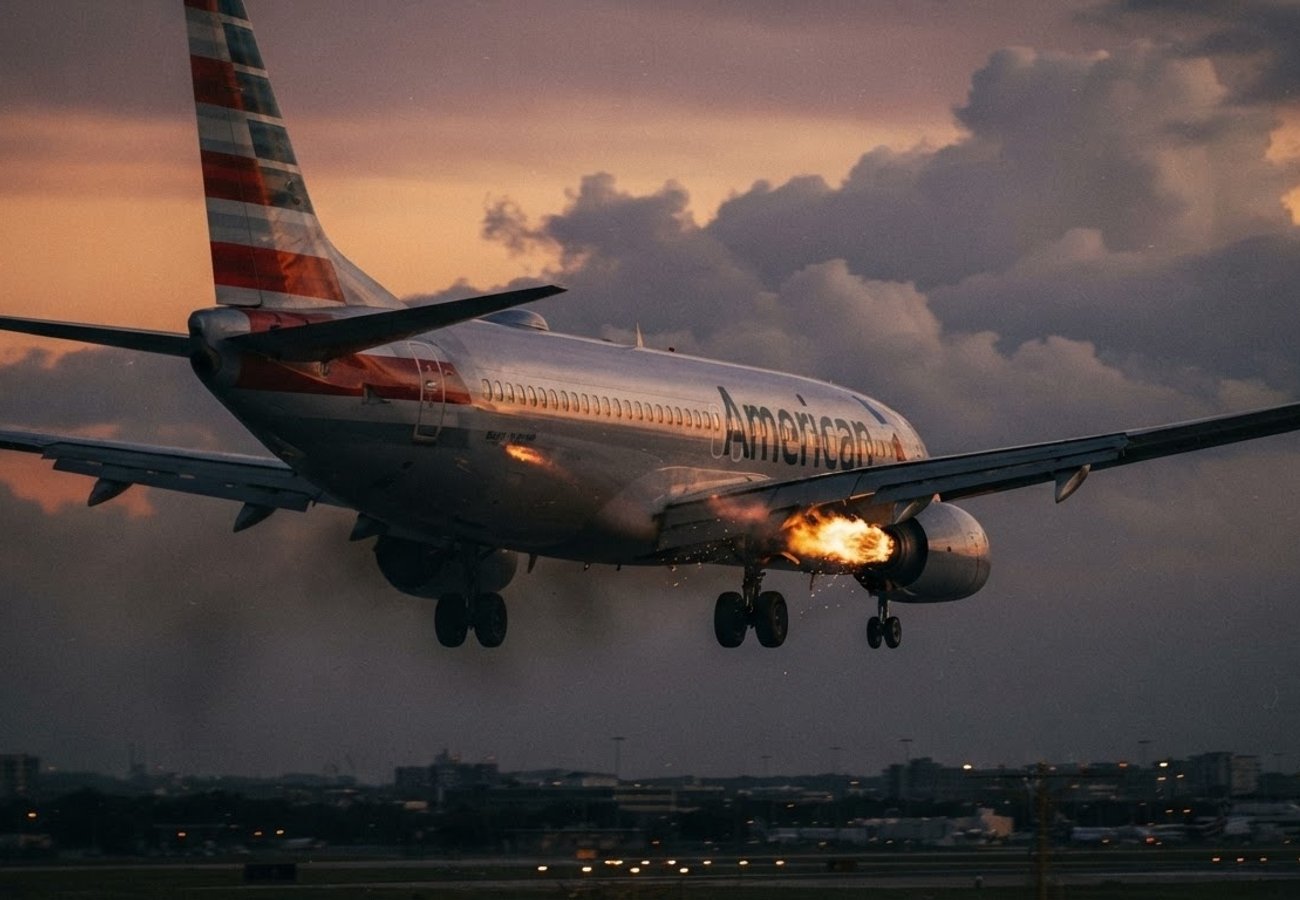 Boeing 737-800 aircraft on a runway