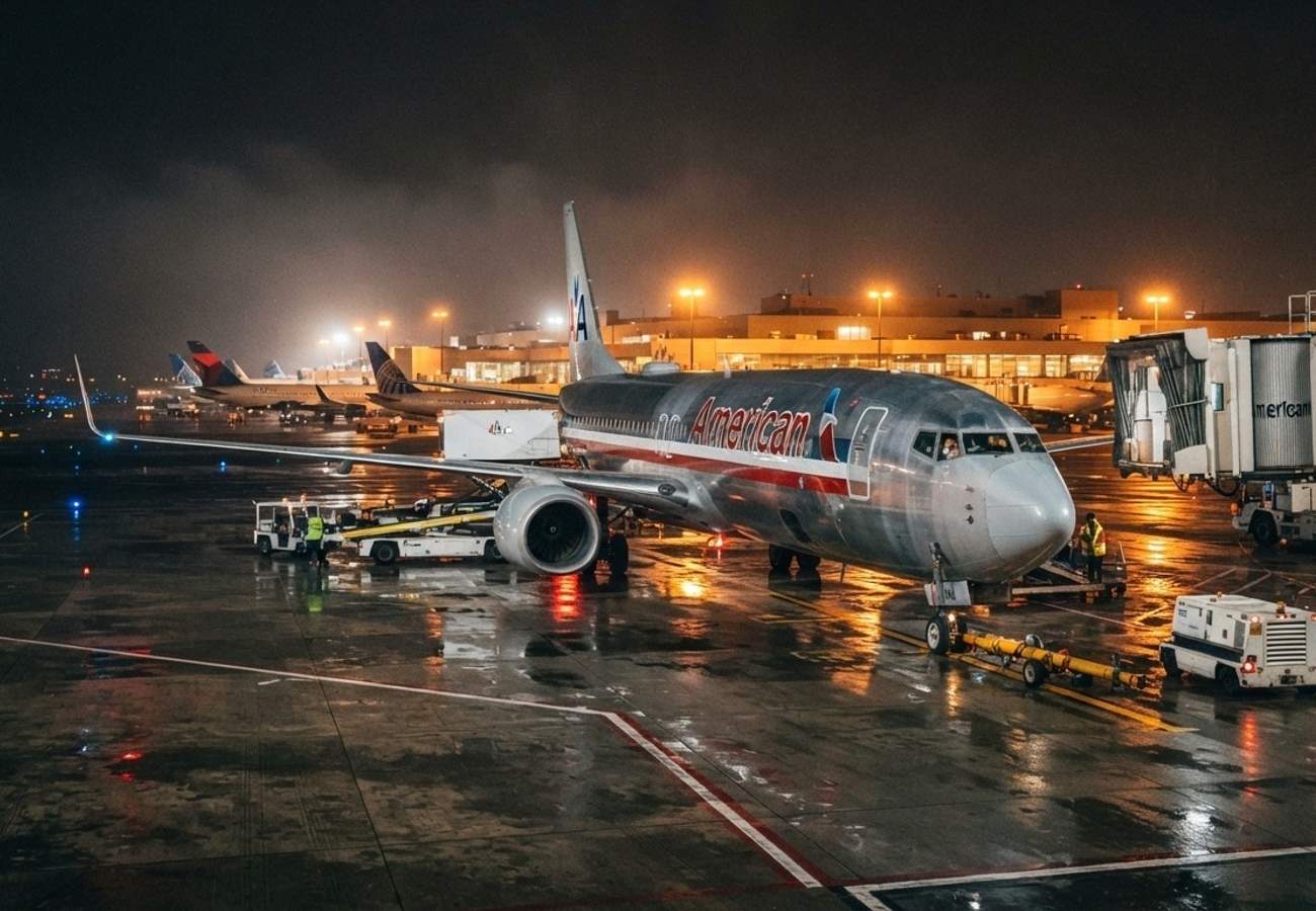 American Airlines Flight AAL3160 Boeing 737-800 Diverts to Philadelphia from Boston in 2026