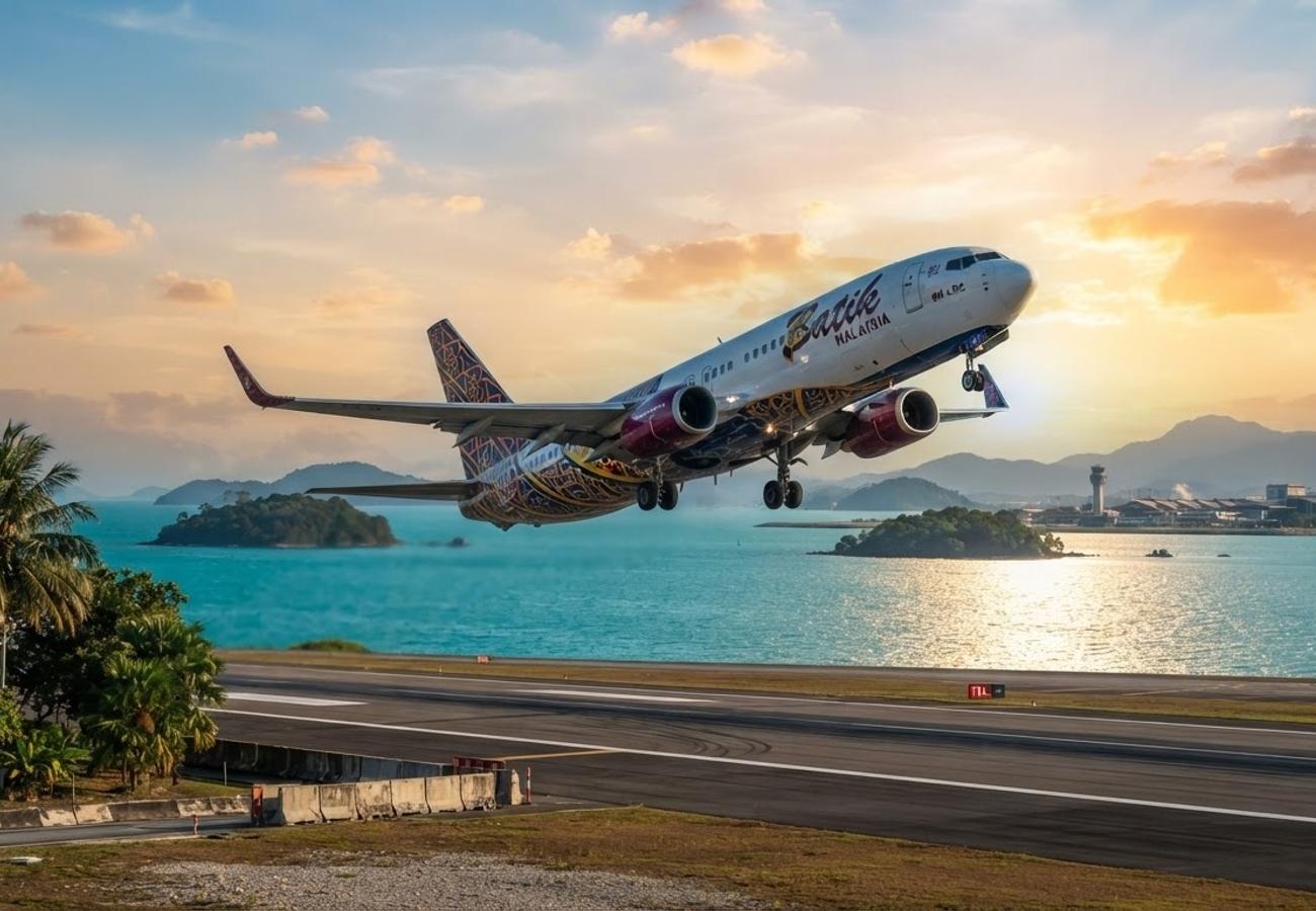 Boeing 737-800 aircraft operated by Batik Air Malaysia