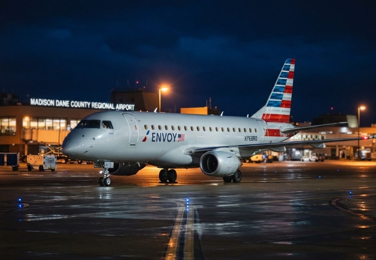 Embraer E170 aircraft operated by Envoy Air for American Eagle