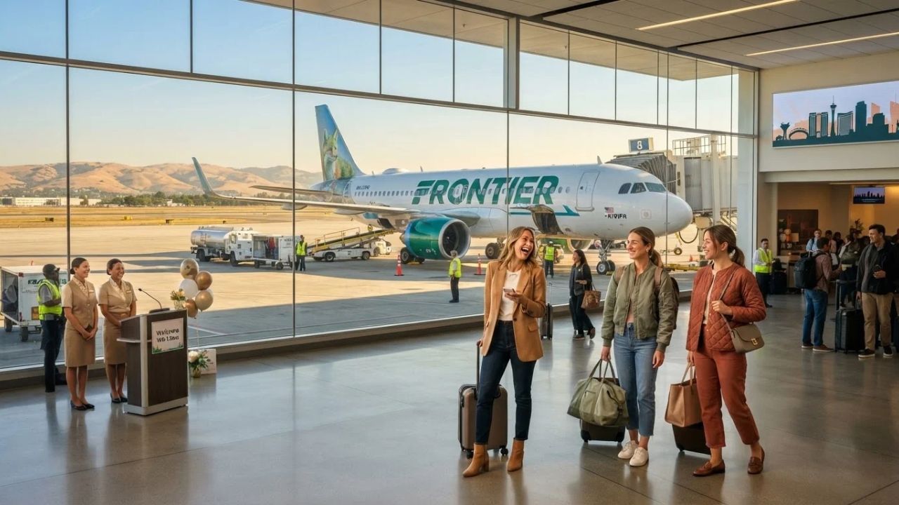 Direct Corridor: Frontier Airlines Restores Oakland to Las Vegas Nonstop Service