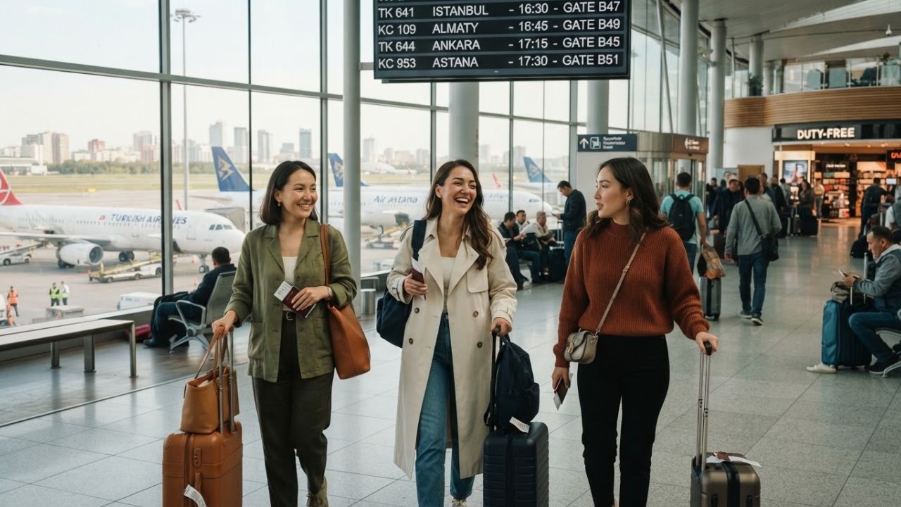 Kazakhstan and Turkey Expand Weekly Flight Capacity to 224 Services