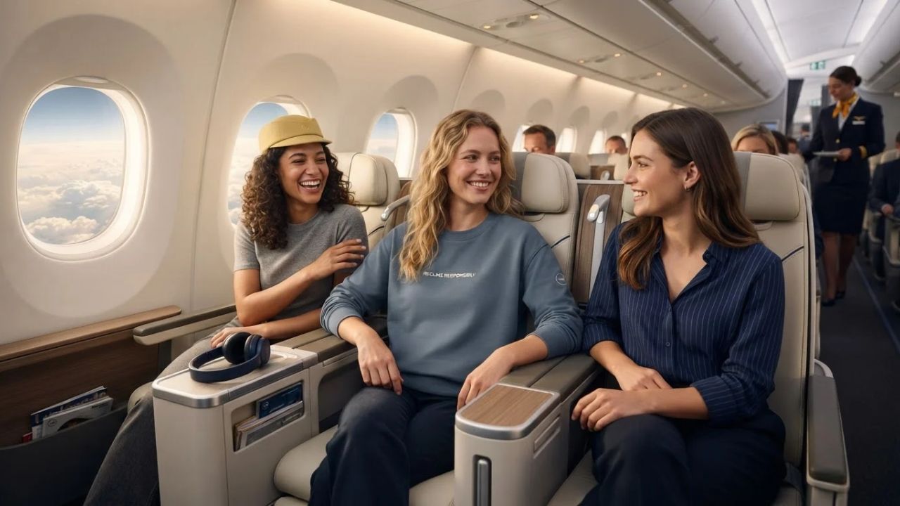 Airline Marketing: Lufthansa Launches Wearable Travel Etiquette Line