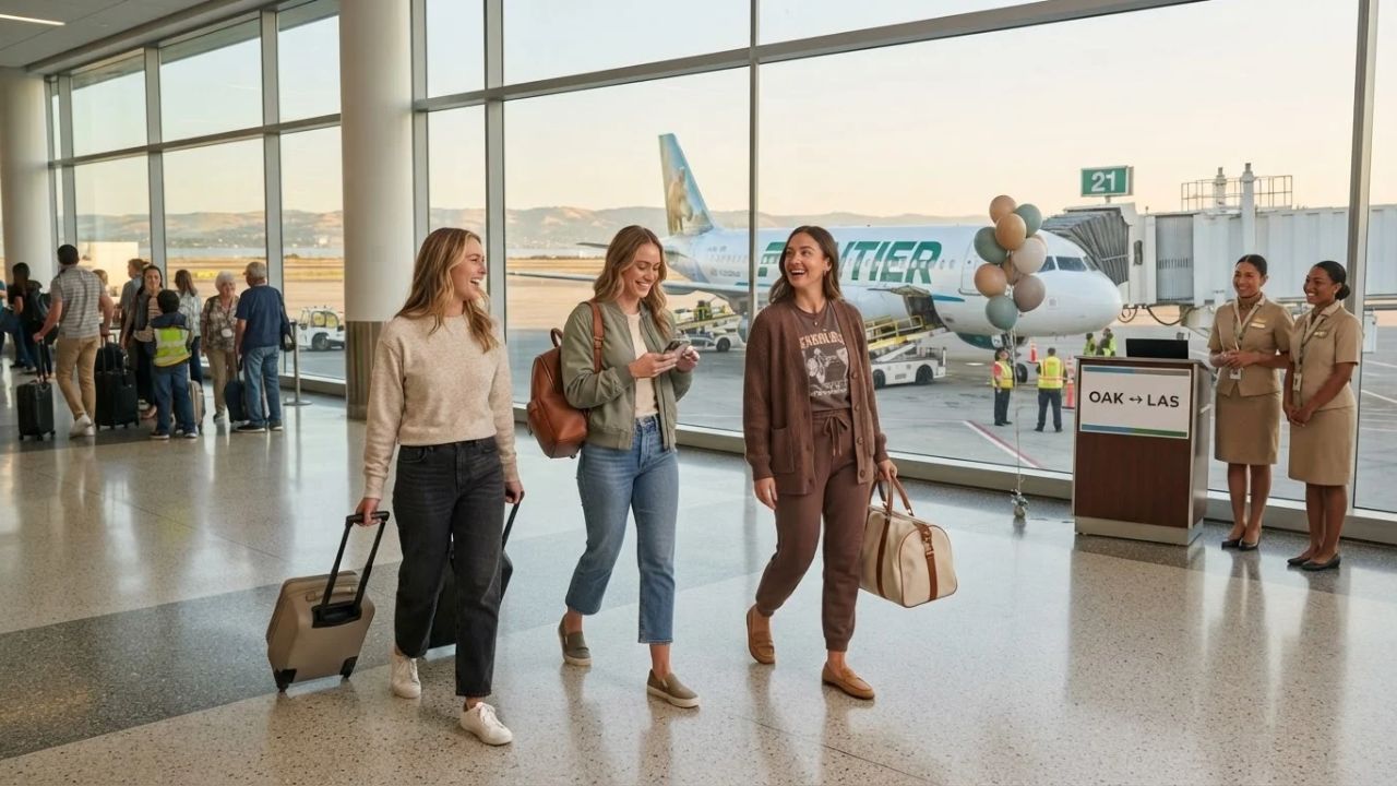 Bay Area Return: Frontier Airlines Launches Nonstop Oakland to Las Vegas Flights