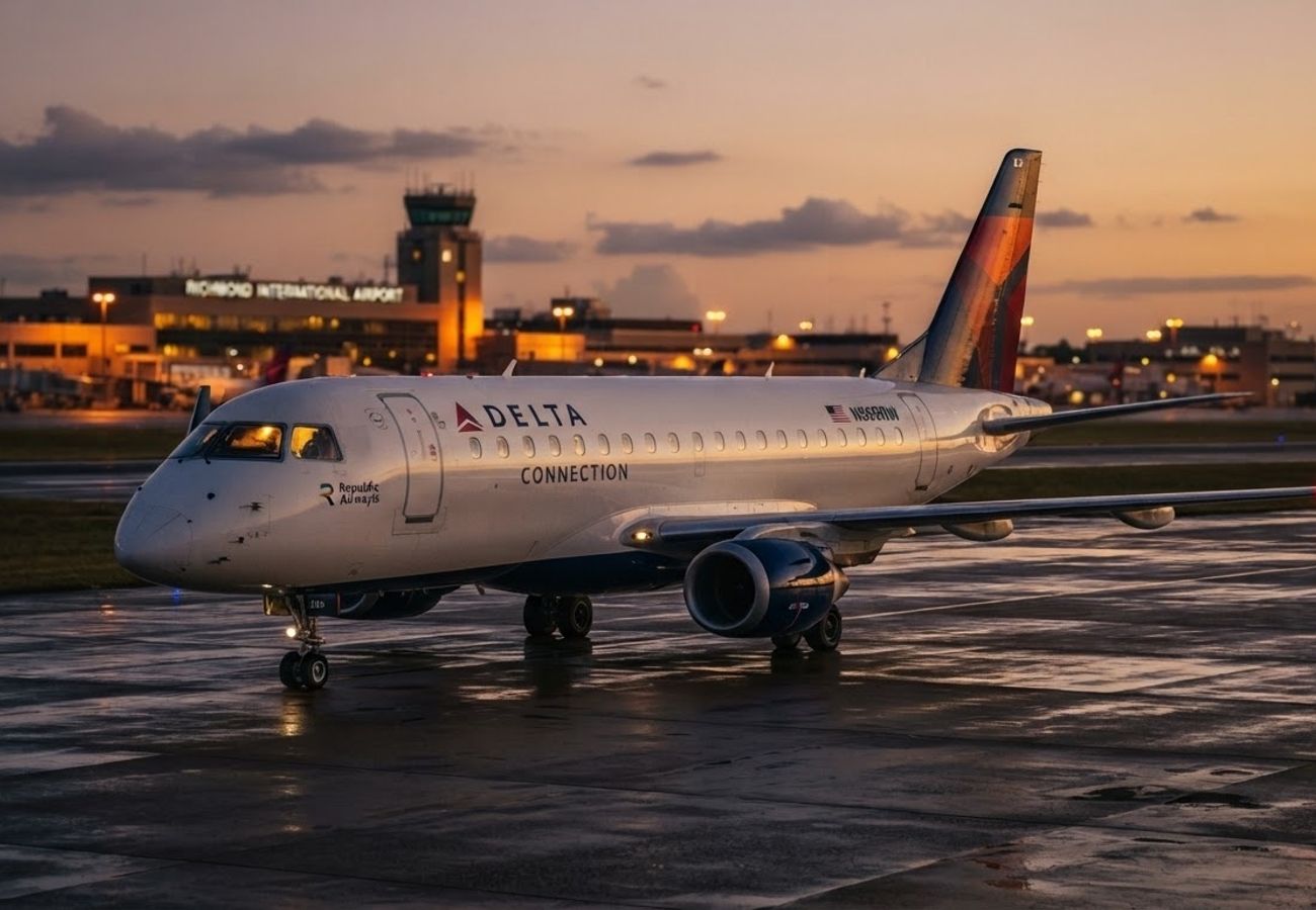 Republic Airways Operated Delta Flight RPA5675 Diverts to Bradley International Airport in 2026