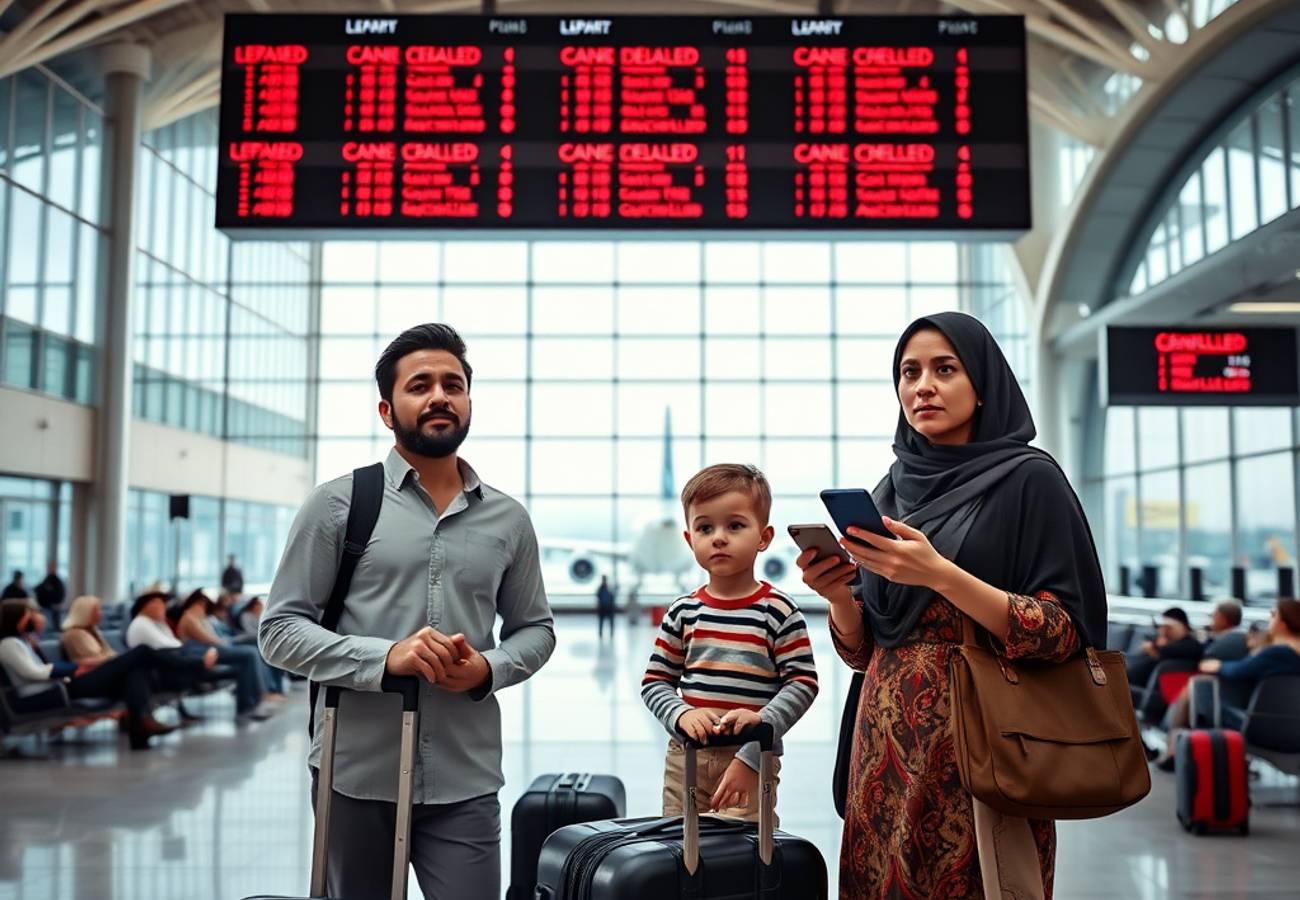 Saudi Arabia airport flight disruptions and delays