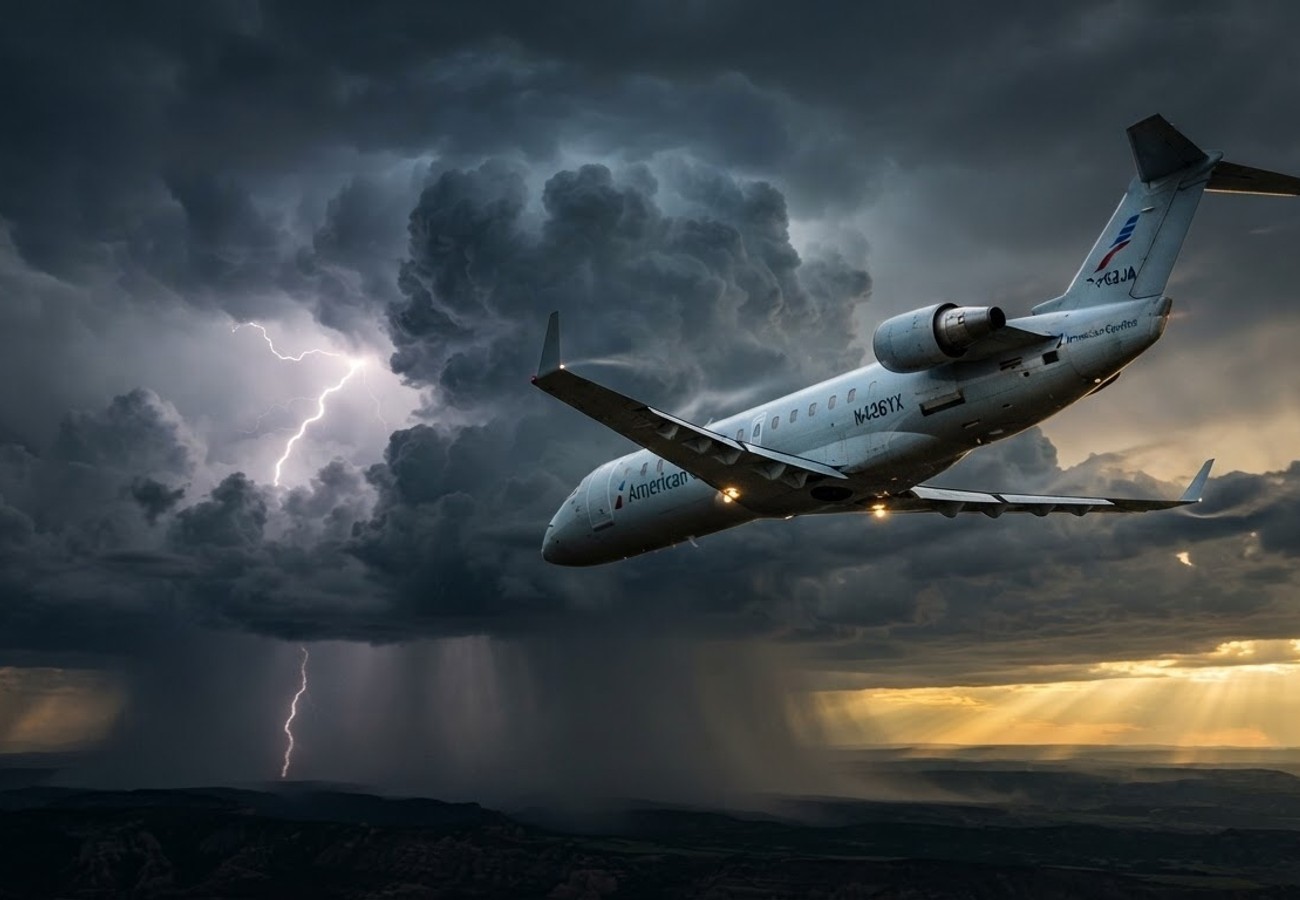 SkyWest Operated United Flight SKW6065 Diverts to Laramie Regional Airport Due to Severe Weather