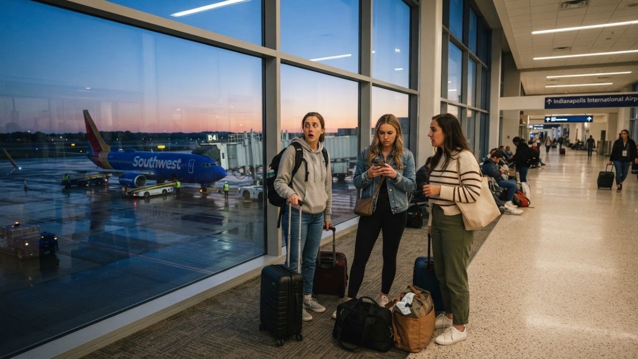 Southwest Flight SWA2304 Diverts to Indianapolis Airport