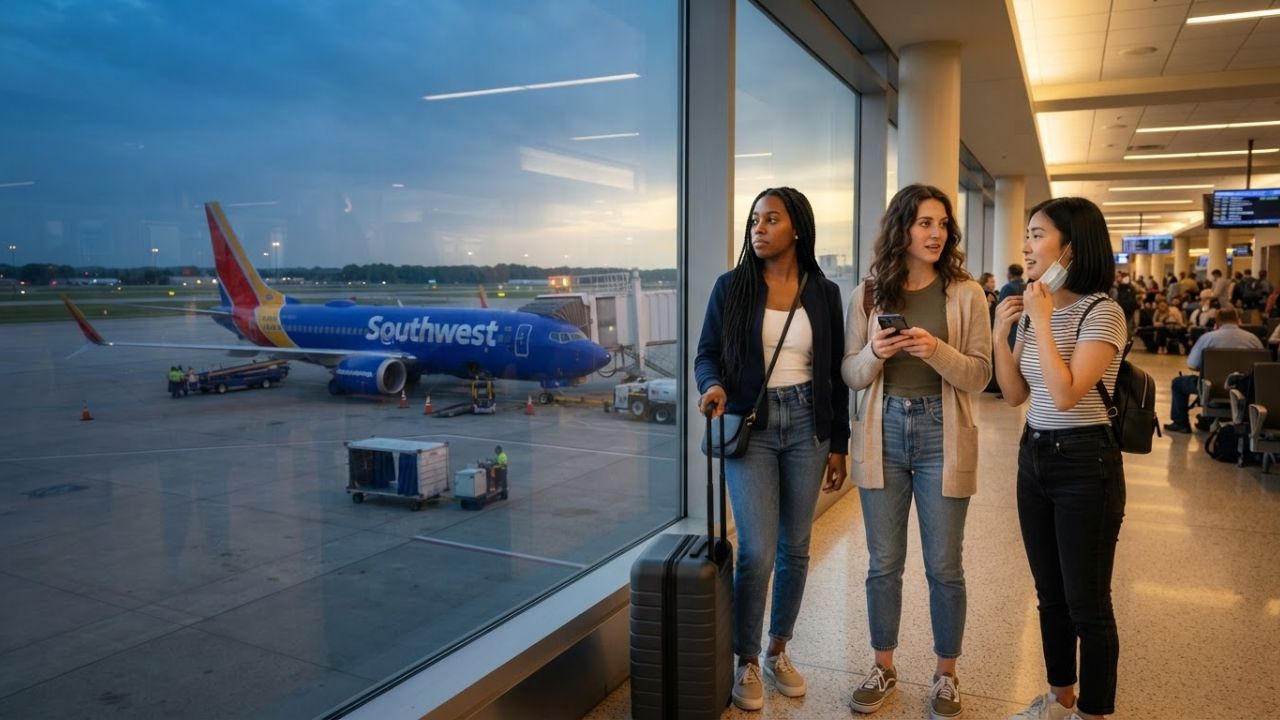 Southwest Flight SWA3649 Diverts to Indianapolis Airport